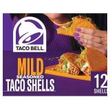 NEW (137g x2) 2pk Taco Bell Mild Taco Shells