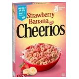 NEW 2pk Cheerios Strawberry Banana Cereal Box