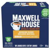 NEW (30 pods) Maxwell House Morning Blend Coffee