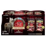 NEW (368g x6) 6ct Purina ONE Wet Dog Food