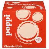 NEW (355ml x4) Poppi Classic Cola Soda