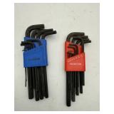 Mastercraft SAE & Metric Hex Key Set 20pc