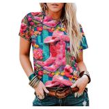 SEALED (2XL) Western Cowgirl Rodeo Shirt