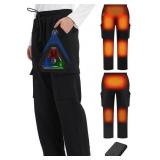 NEW $120 (2XL) Unisex Heated Pants w/Battery