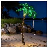 New $102 Lightshare 5ft Palm Tree with 96LED...