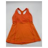 Lululemon Orange Tank Top M