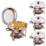 NEW $140 (4Pck) Chafing Dishes for Buffet