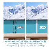 Cord Hider TV Cable Hider for 1-2 Cords,