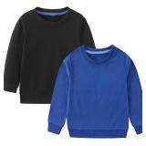 NEW 2PK (4-5T) Boys Cotton Crewneck Sweatshirt