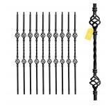 $105 10Pack Wrought Iron Balusters,1/2'
