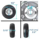 New $80 AR-PRO 10-Inch Solid Rubber Tires (2-Pack)