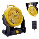$70 Cordless Jobsite Fan Fit for Dewalt 20V