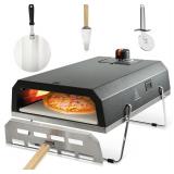 New $163 KEESHA 12' Pizza Oven - Portable Gas Oven