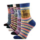 NEW 5pair (9) Women Wool Socks
