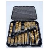 Mastercraft Titanium Drill Bit Set with Case