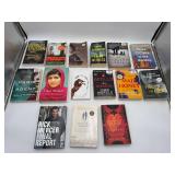 15 Assorted Fiction & Biography Books