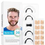 NEW 30PC Anti-Snoring Sleep Magnetic Nasal Strips