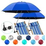 NEW $60 Umbrella w/ Clamps