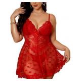 NEW $32 (XL) Women's Plus Size Lingerie Nightwear