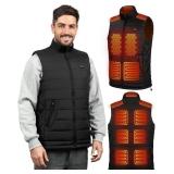 NEW $125 (2XL/3XL) Unisex Heated Vest w/Power Bank