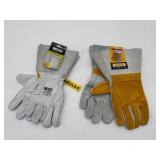Bob Dale Welding Gloves 2 Pairs XL