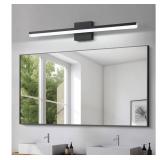 $72 Black Bathroom Vanity Light 31.5 inch Long