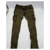 Faded Glory Cargo Jogger Pants XL Olive