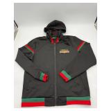 Gucci Style Full Zip Hoodie Black