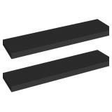 NEW $76 (31'x2Pck) HOOBRO Floating Shelves