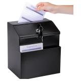 $34 Suggestion Box with Slot and Lock & 50