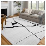 NEW $101 (6'x9') Modern Neutral Rug