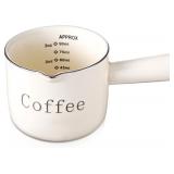NEW $40 Ceramic Espresso Shot Cup Measuring Cup
