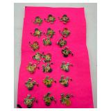 Vintage NHL Hockey Player Lapel Pins Lot