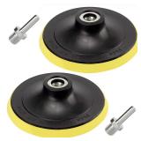 New Eyech 2Pcs 5' Hook & Loop Backing Pad