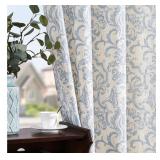 $130 JINCHAN Linen Curtains for Living Room
