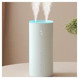 NEW $63 Dual Mist Humidifier, 3 Speed-Rechargeable