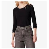 NEW (L) Amazon Essentials Women's Standard 100%