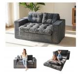$300 MAXYOYO Convertible Sofa Bed, Pull Out