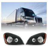 New $310 Cascadia Headlights 2008-2017, DOT/SAE...