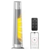New $130 FLANUR 1500W Space Heater with WiFi &...