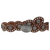 New Women Belt for Jeans Hollowout Buckle Belt