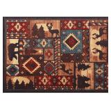 New Fireplace Hearth Rug 24x36in Non Slip Mat