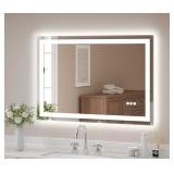 $280 Ushower 28x36 in LED Lighted Bathroom Mirror