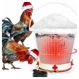 NEW $50 (4G) Heated Chicken Waterer for Winter