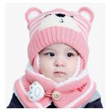 NEW Baby Toddler Winter Hat Scarf Set