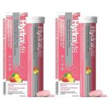 NEW 2 x 20PK Electrolyte Tablets Strawberry Lemon