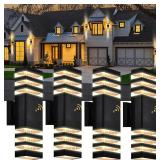 NEW $110 (4Pck) Dusk to Dawn Outdoor Lighting