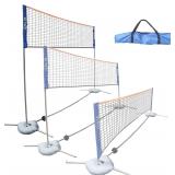$$110 Portable Height Adjustable Badminton Net