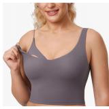 $38 (S) MOMANDA Longline Sports Nursing Bras