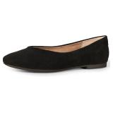 $41 (13) Women's Square-Toe Ballet Flat Shoes